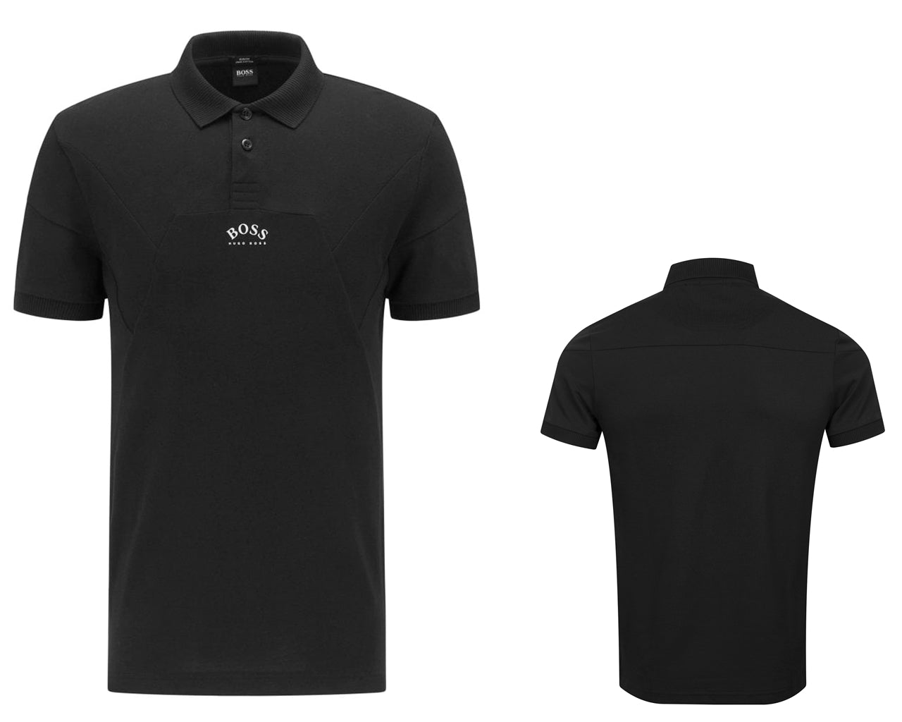 Paule 1 50457042 001 Slim Fit Polo Shirt Black