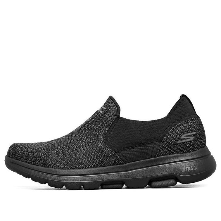 Go Walk 5 Low-Top Grey/Black 216027-BKCC