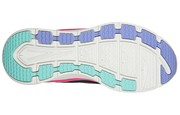 (WMNS) Relaxed Fit DLux Walker Low-Top Running Shoes Blue/Pink 149023-NVMT