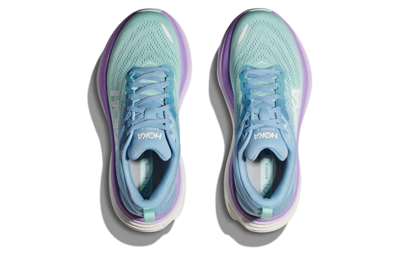 (WMNS) Bondi 8 D Wide 'Airy Blue Sunlit Ocean Purple' 1127954-ABSO
