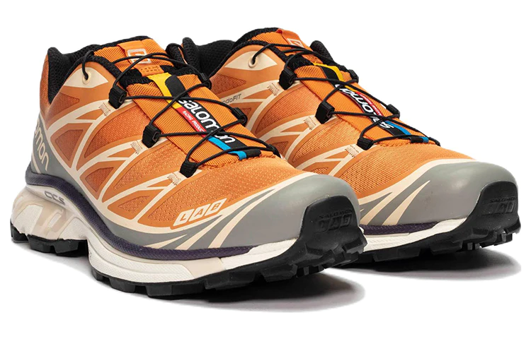 'Orange Grey' Hiking Shoes