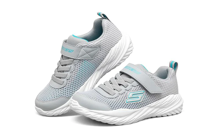 Nitro Sprint Sports Shoes K White/Grey 403752L-GRY