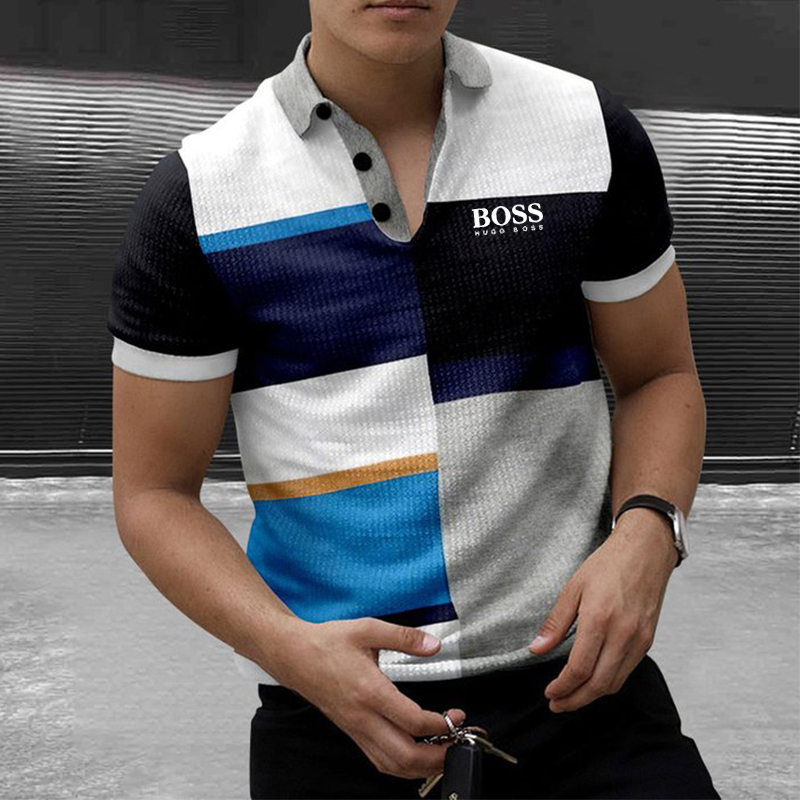 Men's Casual Short Sleeve POLO Shirt