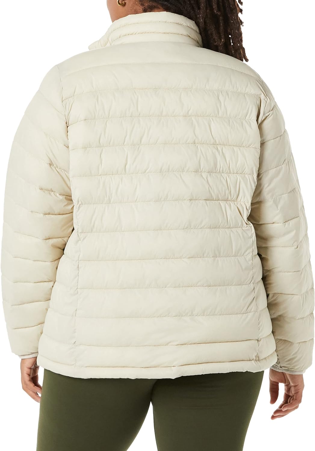 Amazon Essentials Women's Lightweight Long-Sleeve Water-Resistant Packable Puffer Jacket (Available in Plus Size)