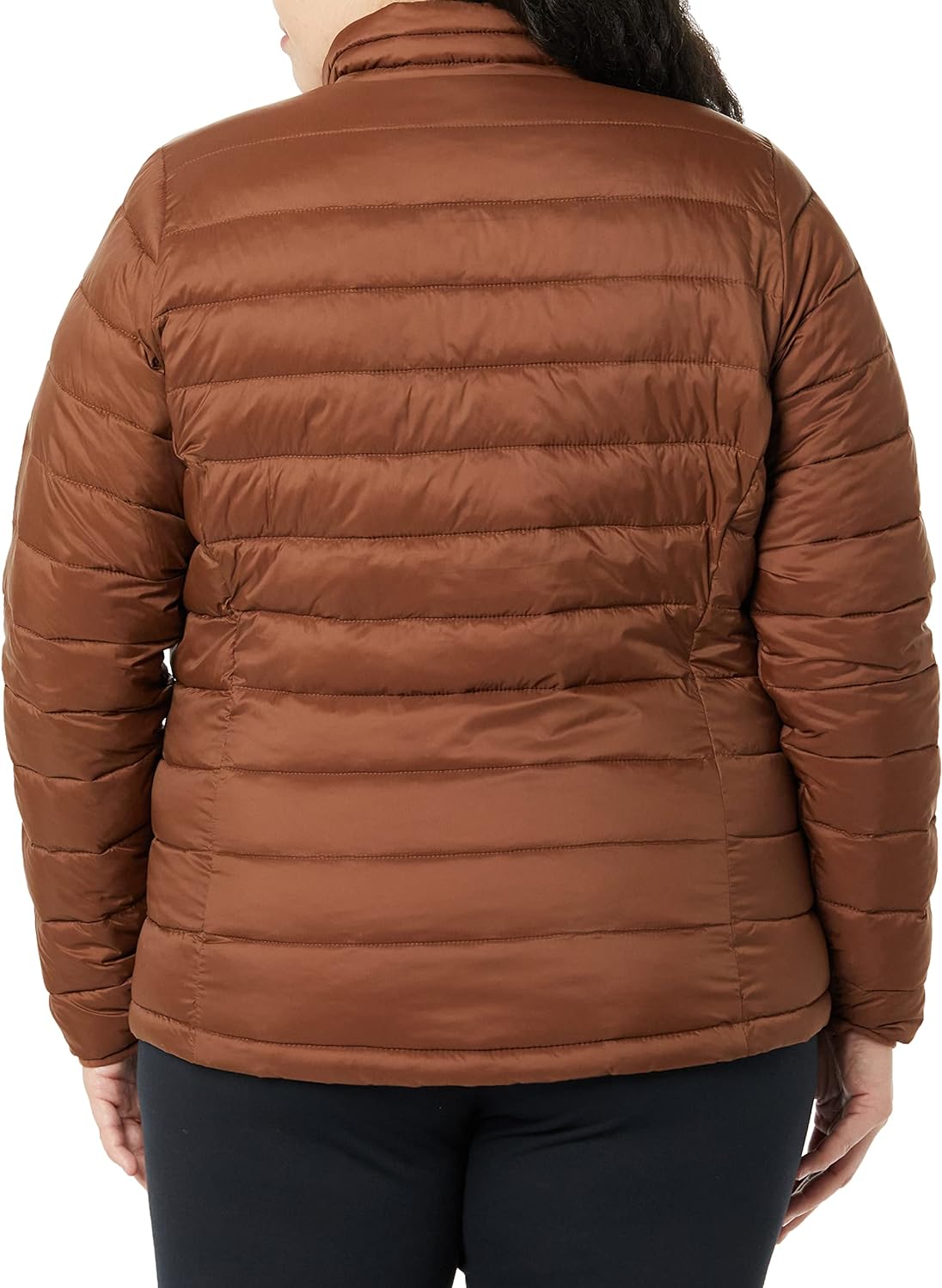 Amazon Essentials Women's Lightweight Long-Sleeve Water-Resistant Packable Puffer Jacket (Available in Plus Size)