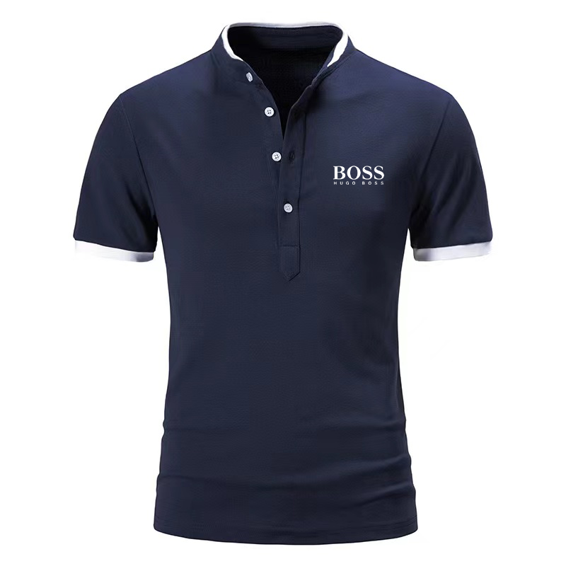 Men's Casual Short Sleeve Polo Shirt