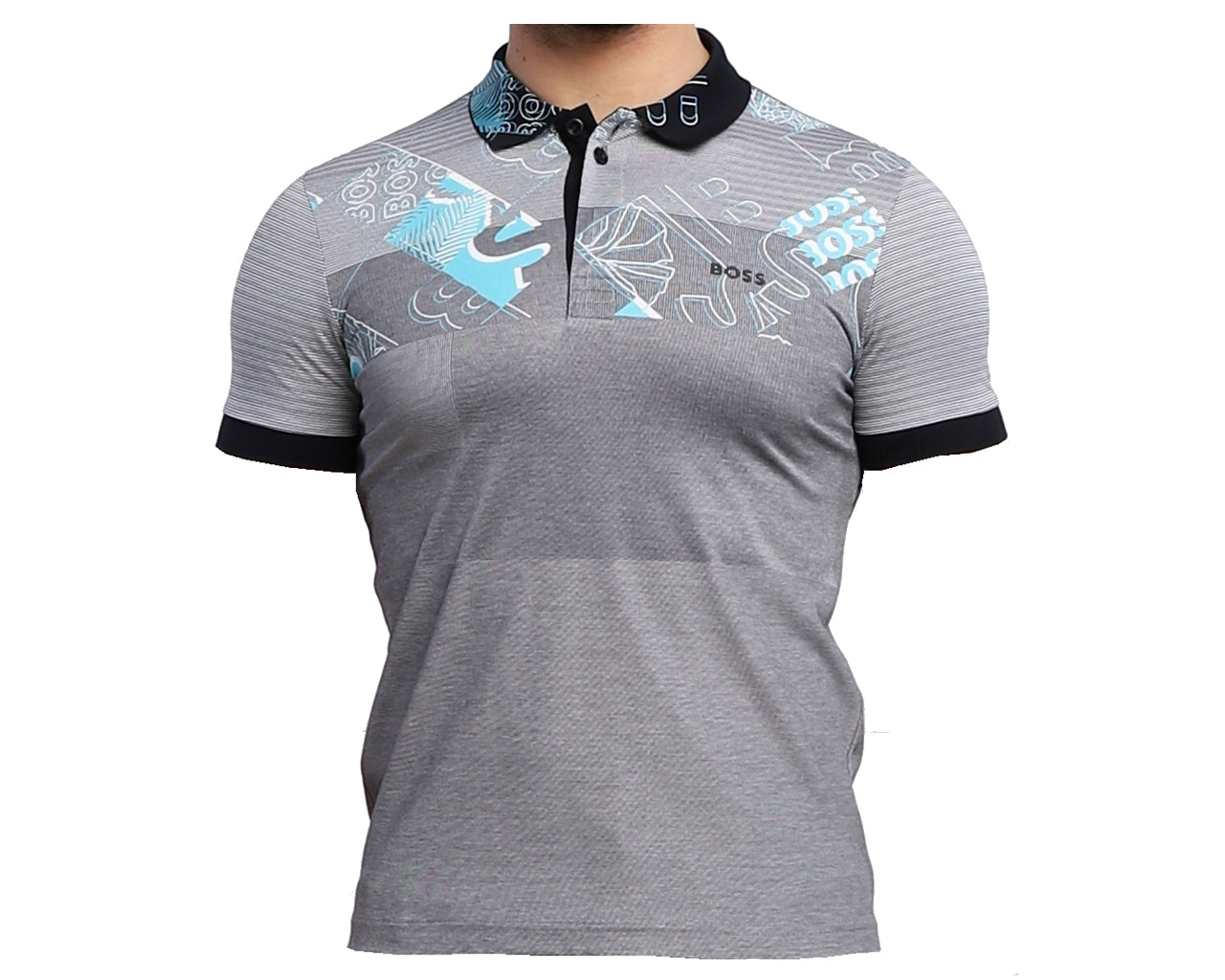 50466973 402 Paule 5 Regular Fit Polo Shirt Blue