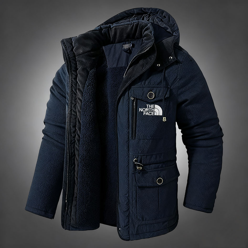 Winter Hooded Men's Jacket