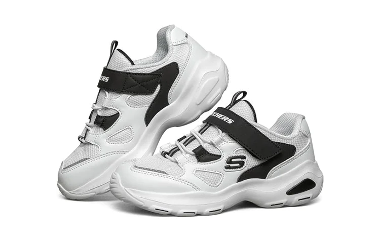 D'lite Ultra Low-Top Sneakers K White/Black 660055L-WBK