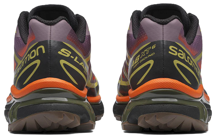 'Grey Orange Purple' Hiking Shoes