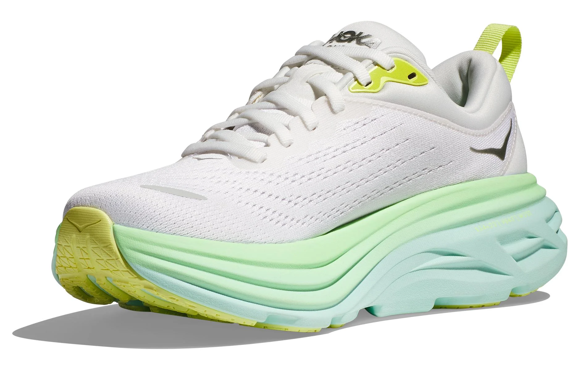 (WMNS) Bondi 8 D Wide 'Champagne White Sea Blue' 1127954-BDBSO