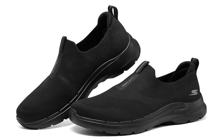 Go Walk 6 Slip On 'Triple Black' 216202-BBK