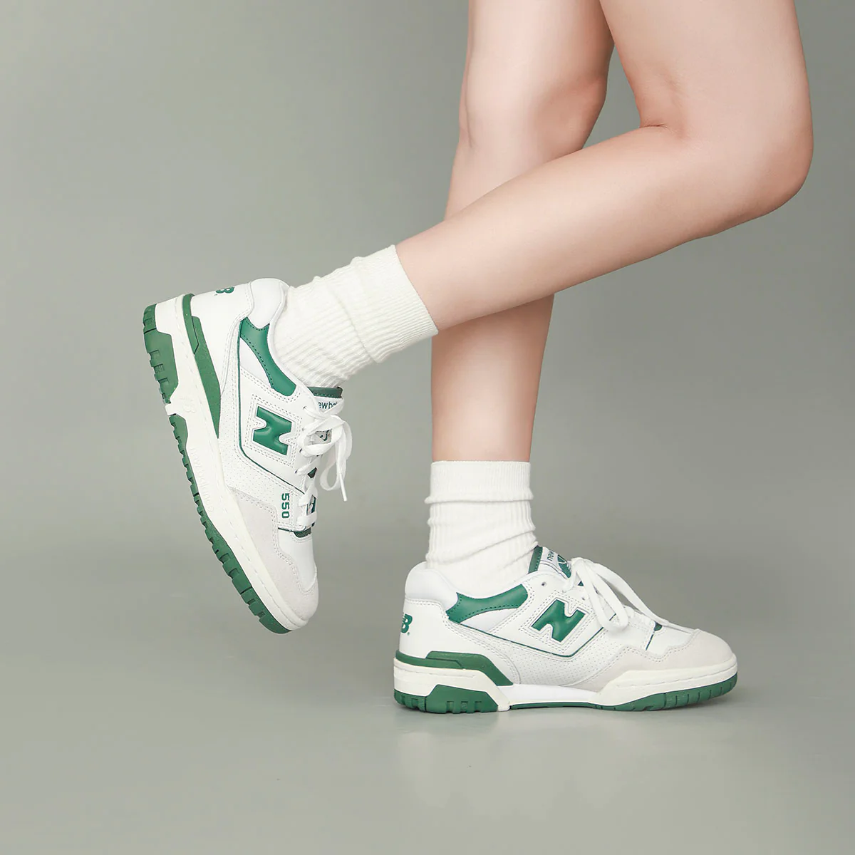 'White Green' Shoes