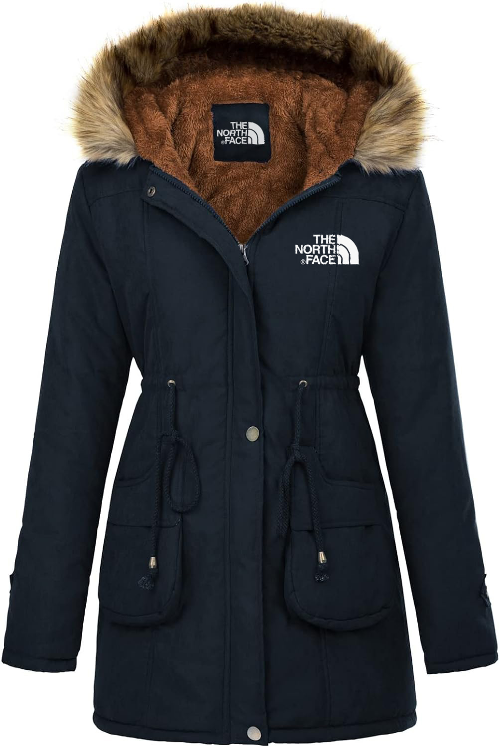 Winter Wool Women's Parka Jacket