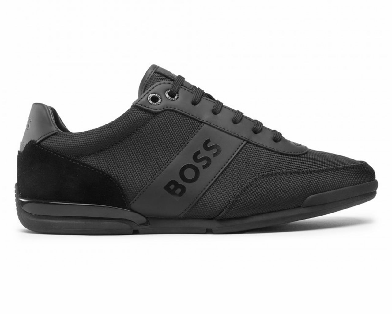 50470364 Saturn Lowp Nylg Trainers Black