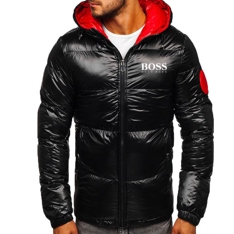 Men's Padded Warm Hooded Jacket
