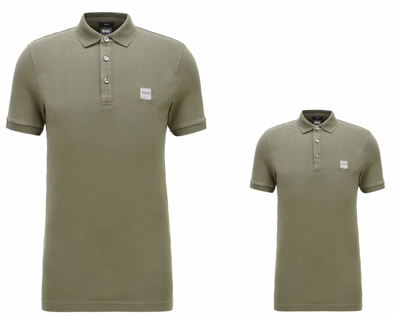 Passenger 50378334 250 Slim Fit Polo Shirt Green