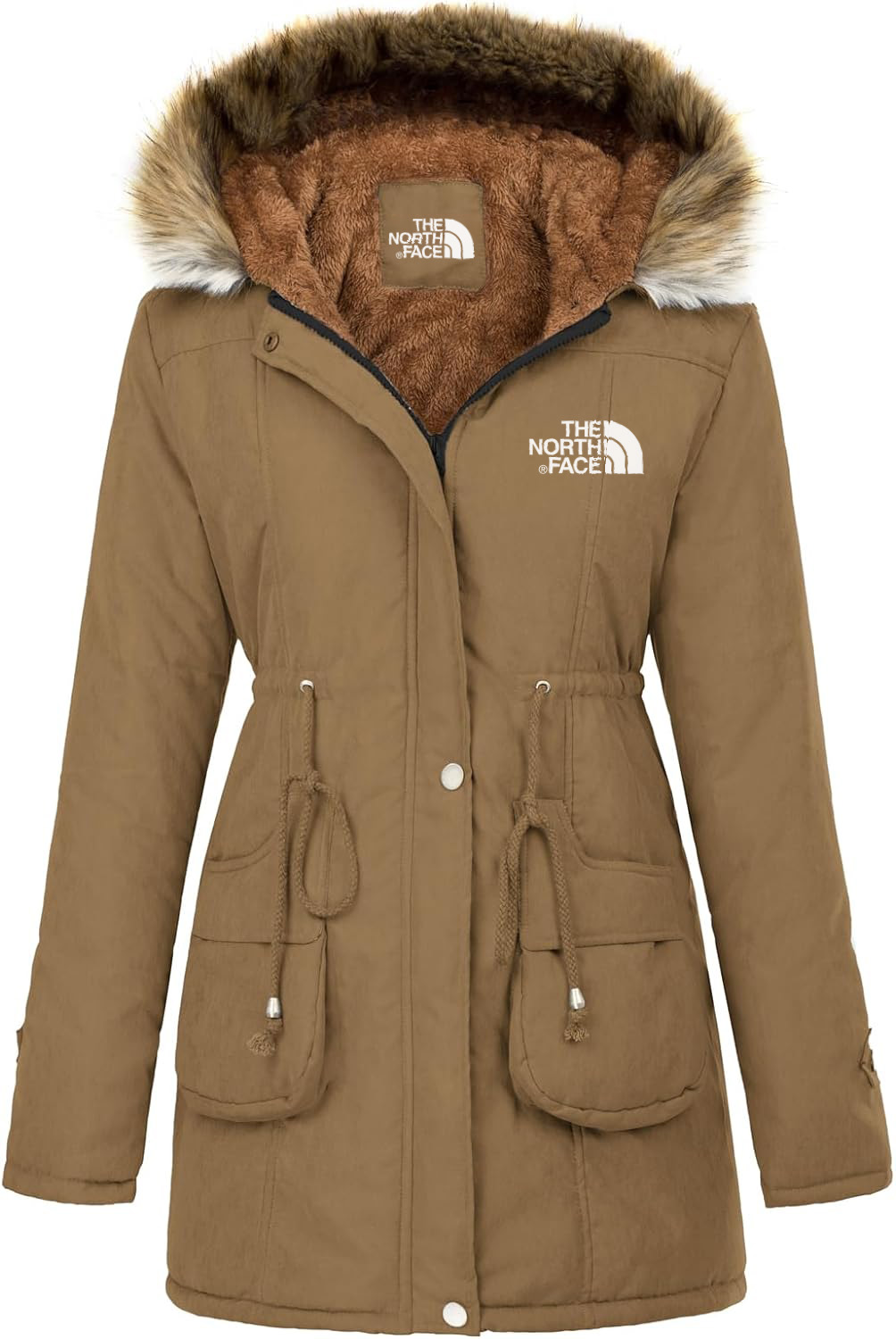 Winter Wool Women's Parka Jacket
