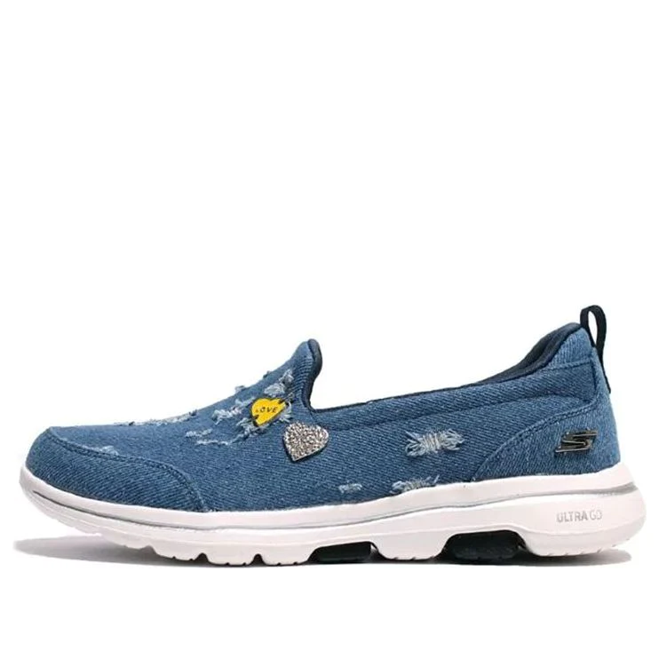 (WMNS) Go Walk 5-Denim Attraction 124212-DEN