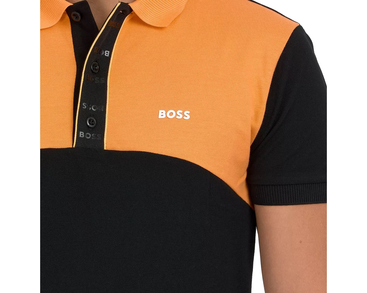 Paddy 6 50476933 001 Regular Fit Polo Shirt Black
