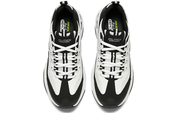 D'Lites Low-Top Daddy Shoes White/Black 237226-WBK