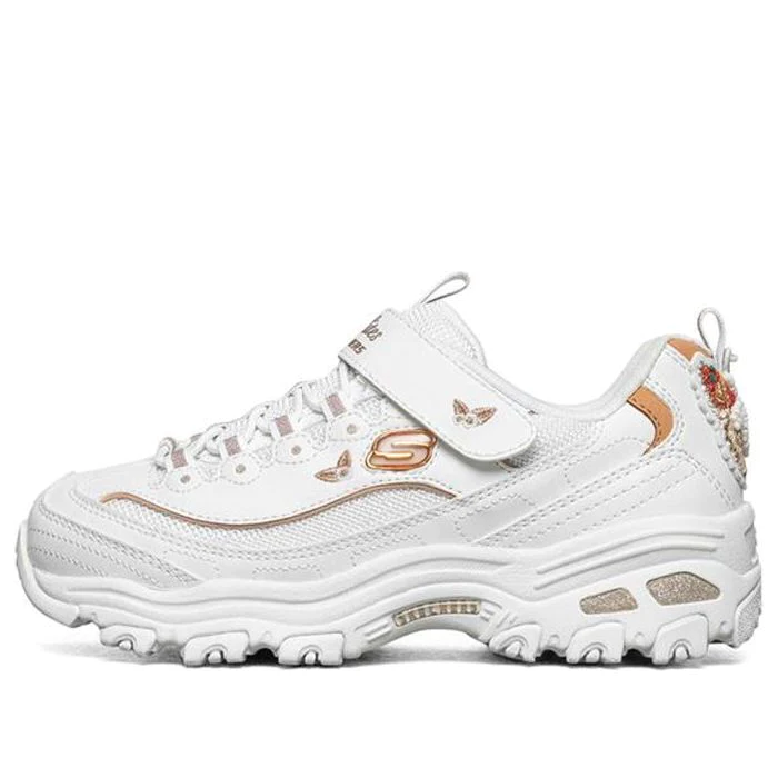 (GS) D Lites Low Running Shoes White 664155L-WGD