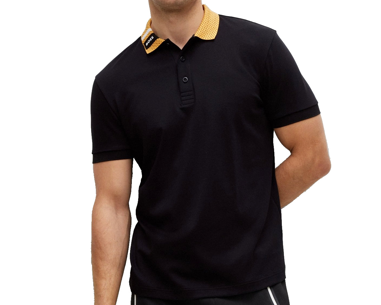 50476423 Paddy 1 Regular Fit Polo Shirt Black