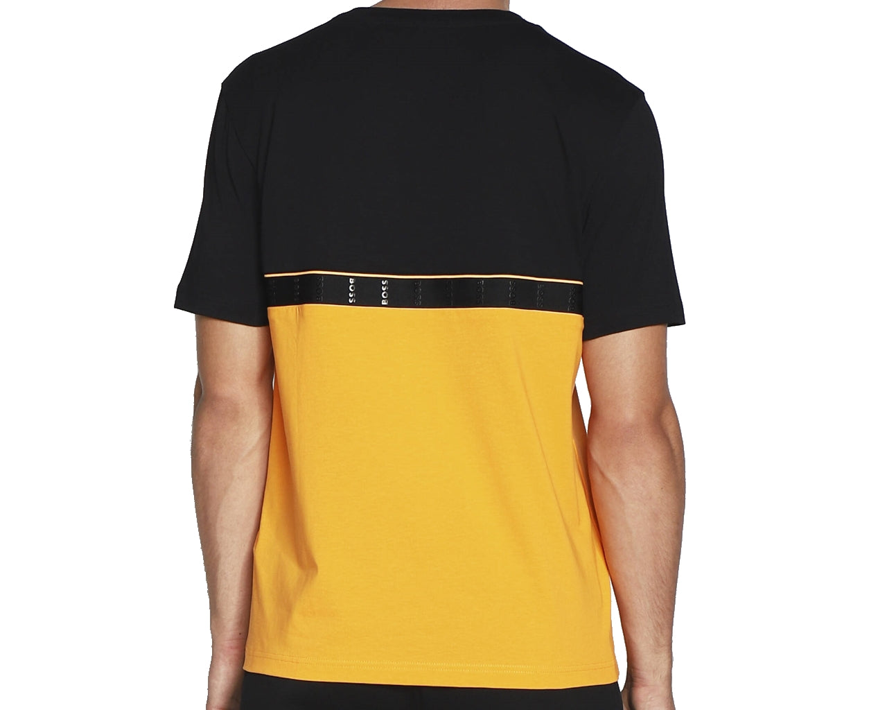 50477241 Tee Tape Crew Neck T-Shirt Black