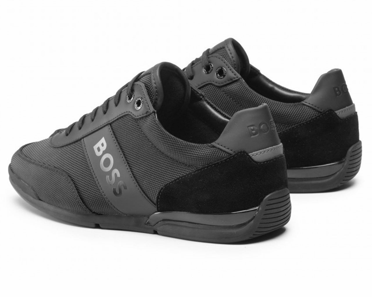 50470364 Saturn Lowp Nylg Trainers Black