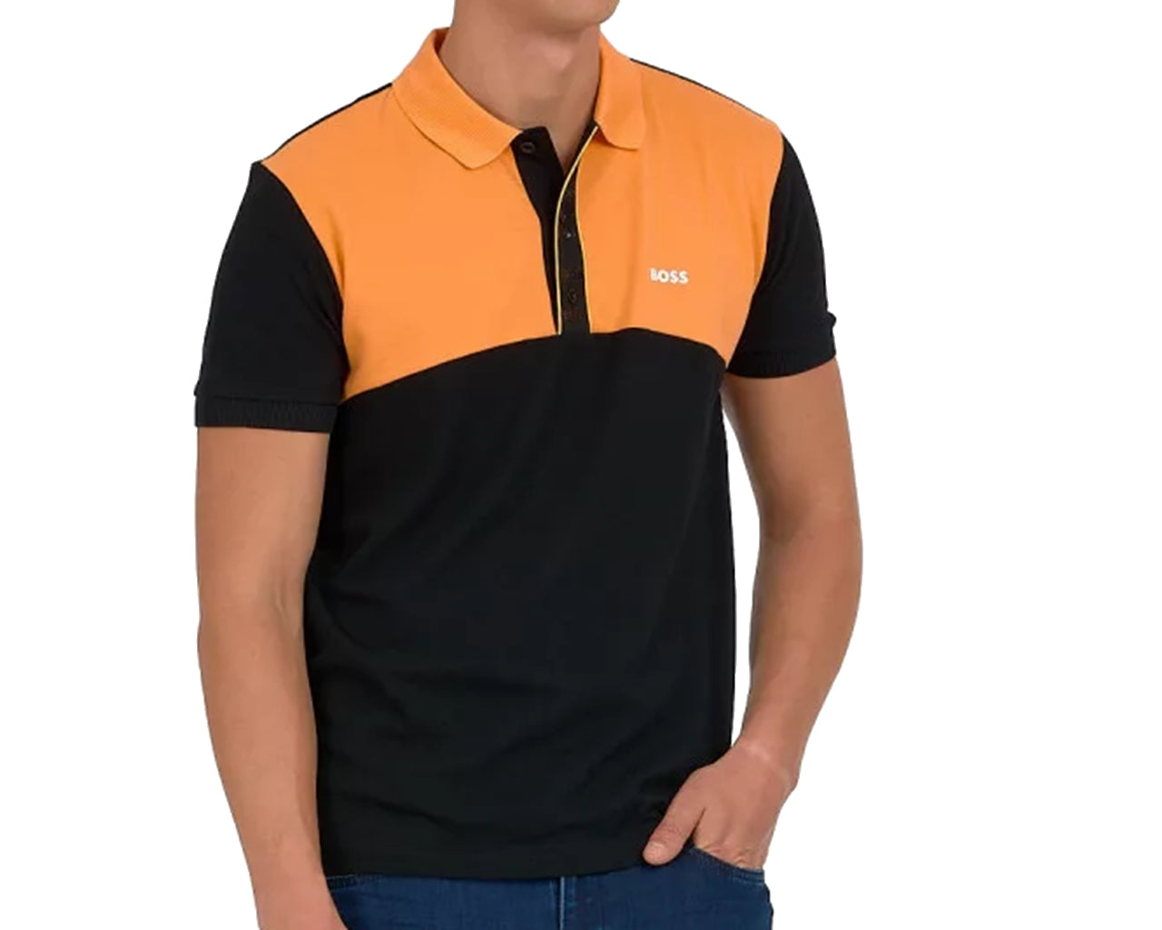 Paddy 6 50476933 001 Regular Fit Polo Shirt Black