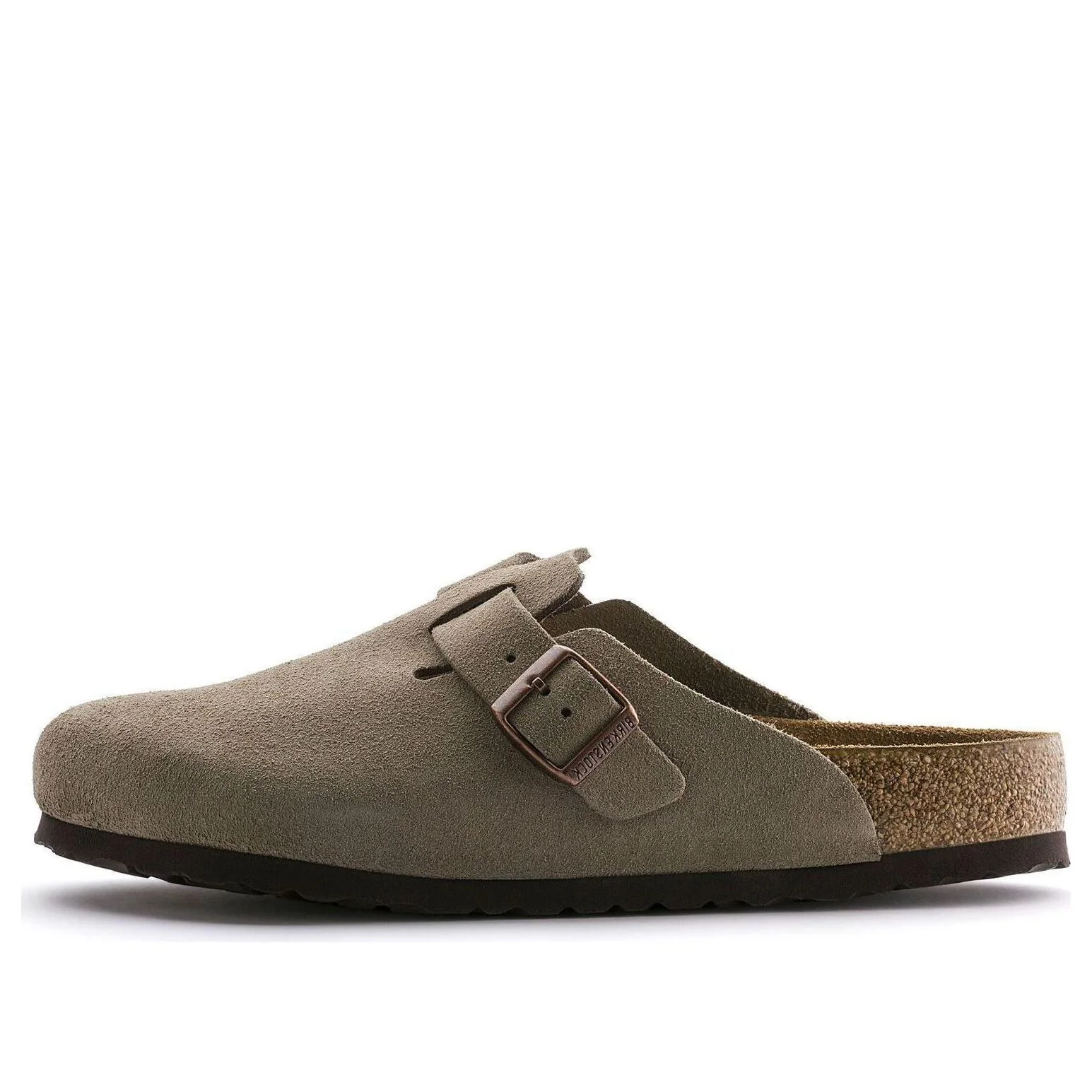 Boston Soft Footbed Suede Narrow 'Taupe' 0560773