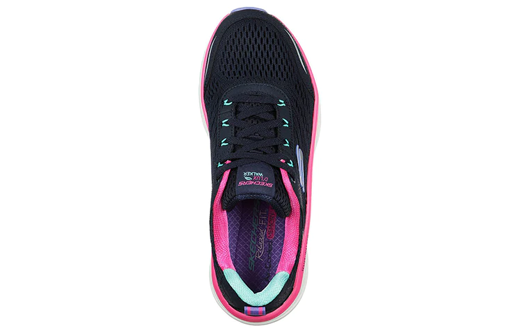 (WMNS) Relaxed Fit DLux Walker Low-Top Running Shoes Blue/Pink 149023-NVMT