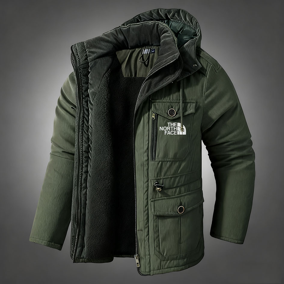 Winter Hooded Men's Jacket