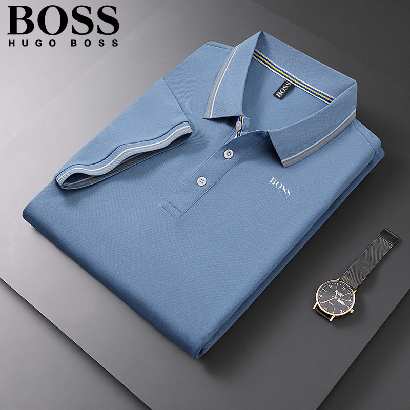 Men's Skinny Fit Short Sleeve Polo Shirt