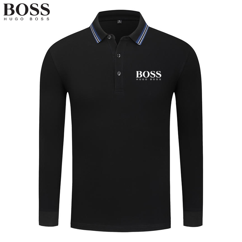 Men Long Sleeve T-Shirt POLO Shirt for Spring Autumn