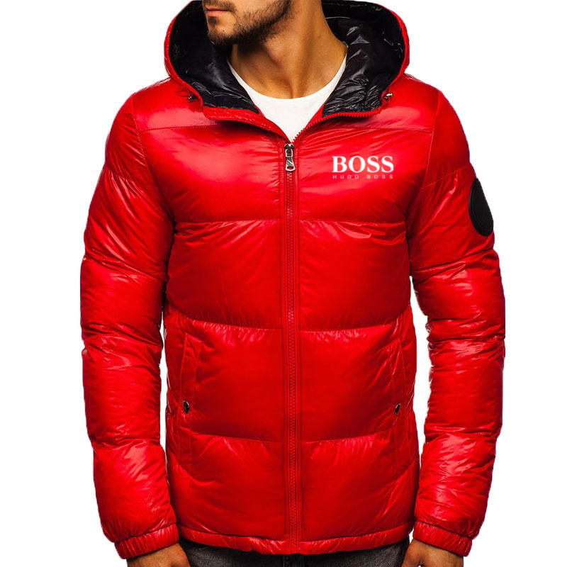 Men's Padded Warm Hooded Jacket
