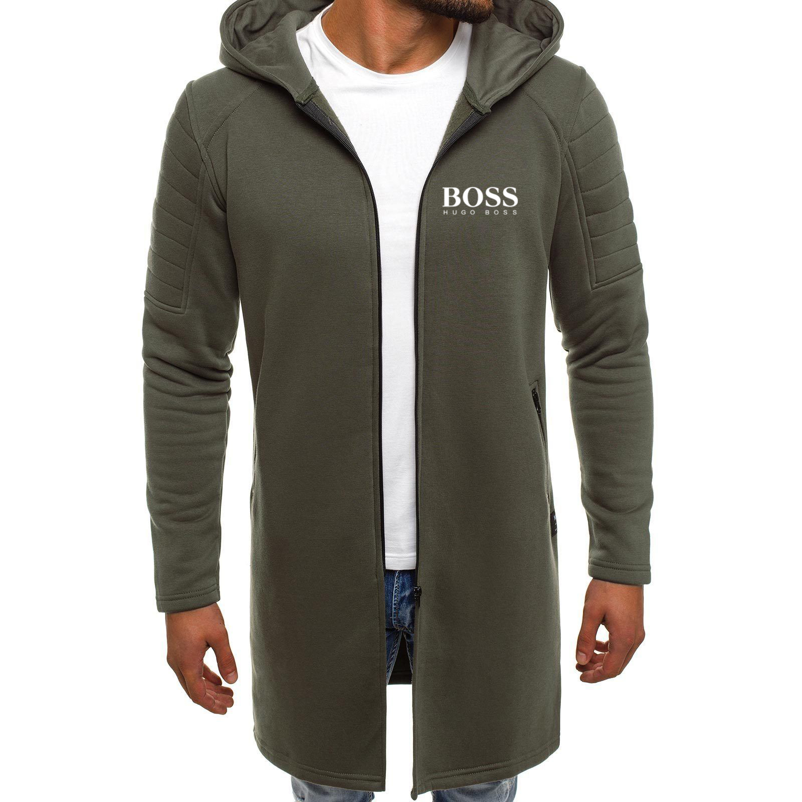 Men's Warm and Comfortable Zipper Windbreaker