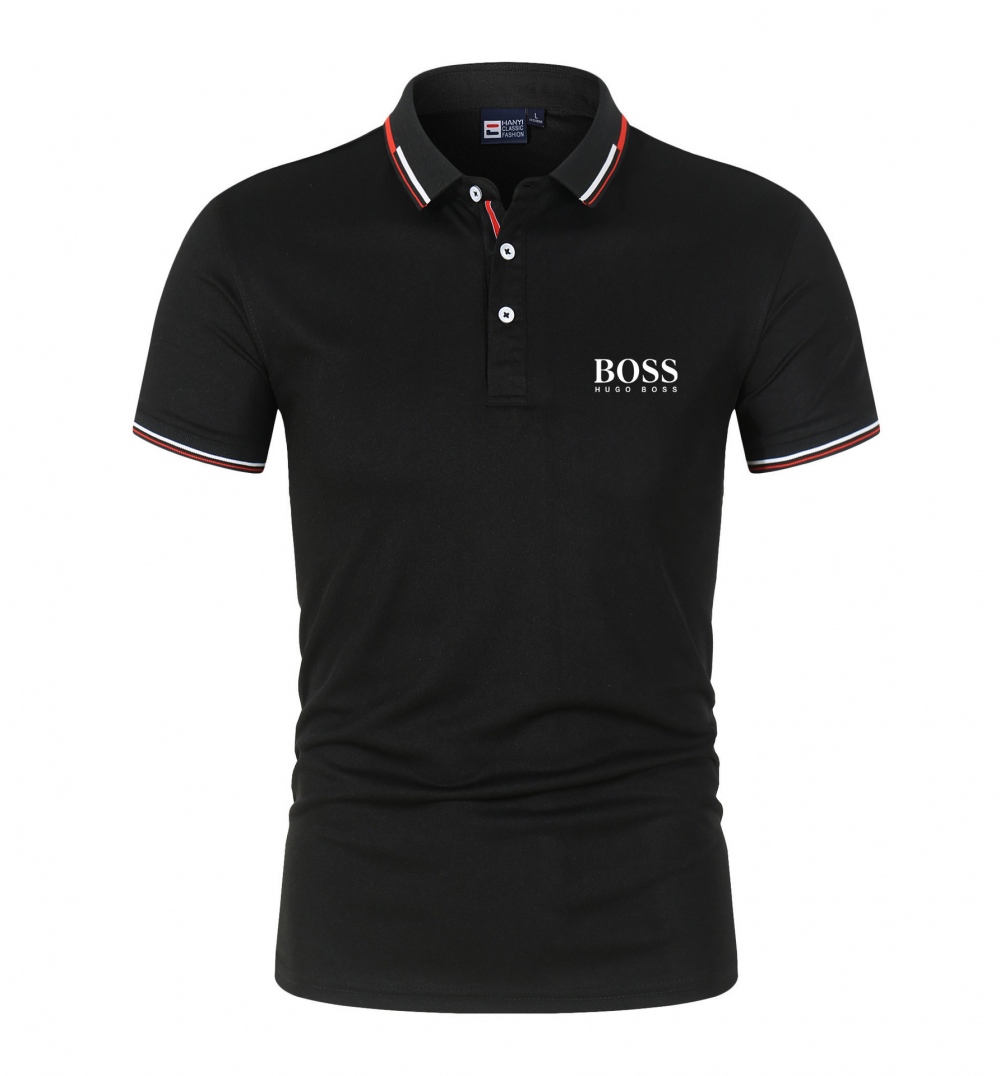 Men's plus size polo shirt