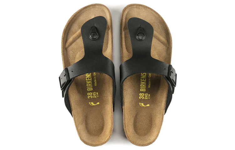 Black Unisex Sandals