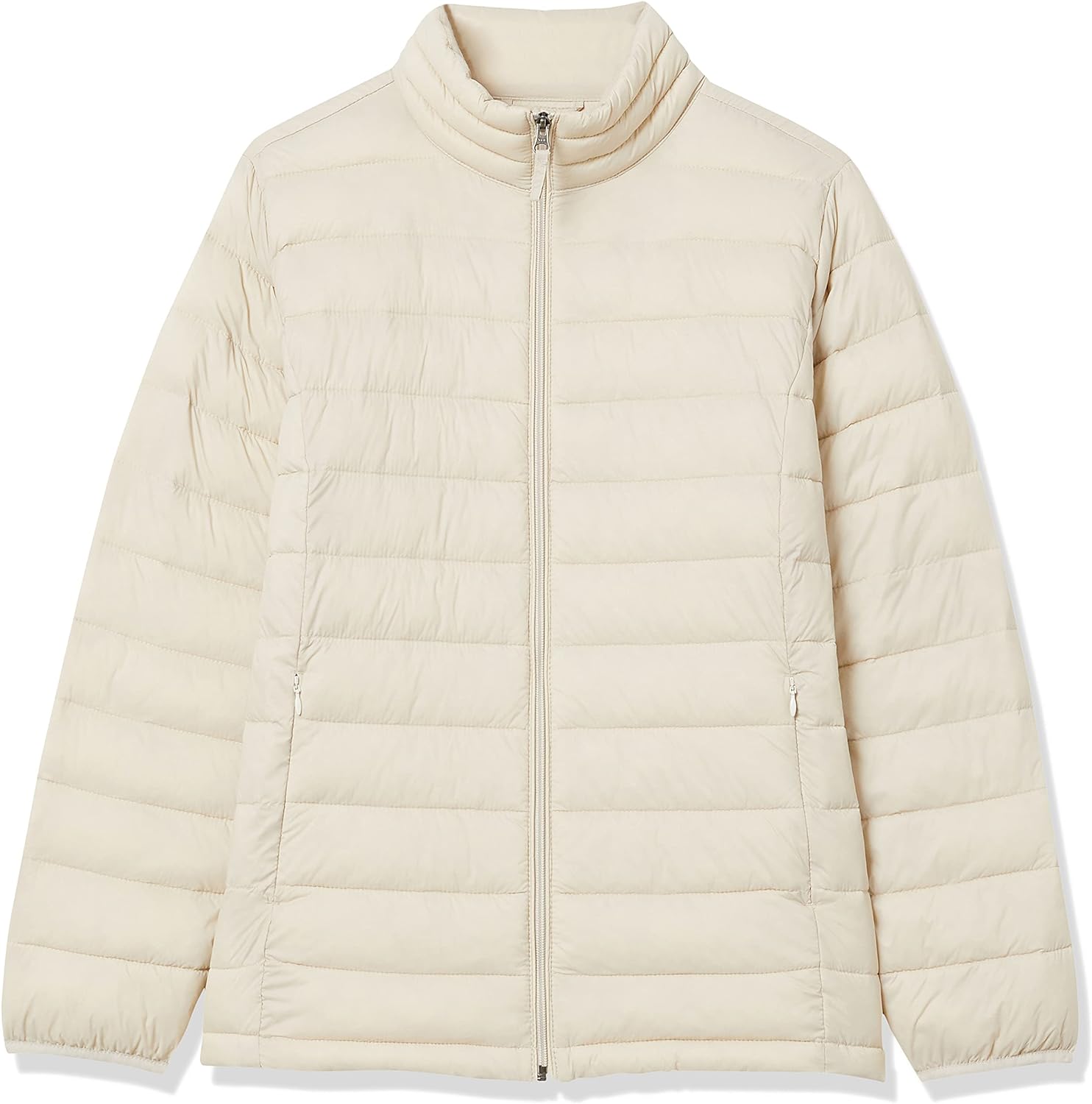 Amazon Essentials Women's Lightweight Long-Sleeve Water-Resistant Packable Puffer Jacket (Available in Plus Size)