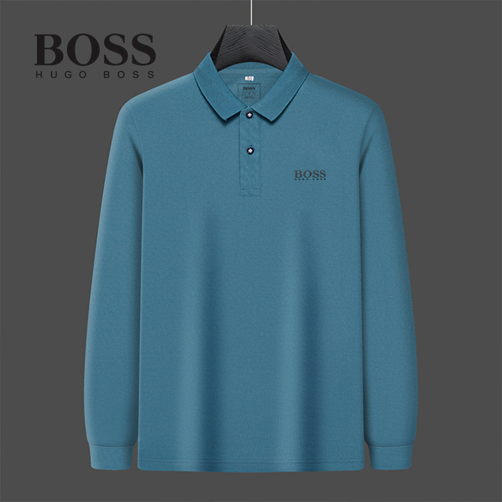 Long-sleeved Polo Shirt