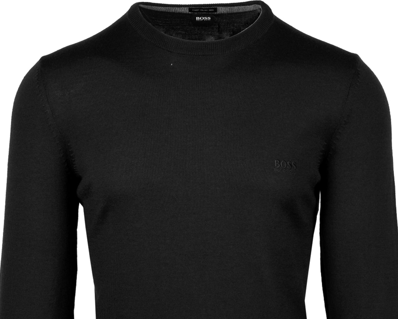 Botto L 50435442 001 Virgin Wool Sweater Black
