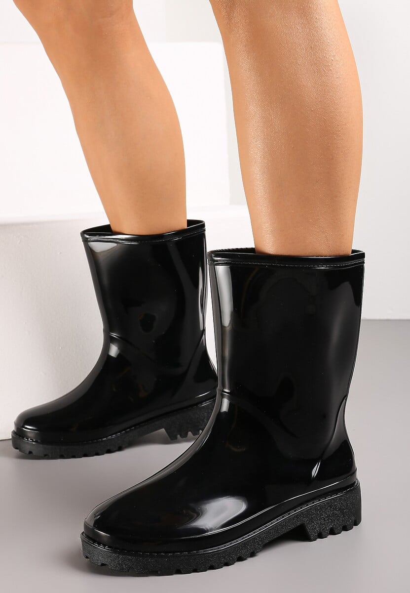 Czarne Kalosze Gumowe Mardia