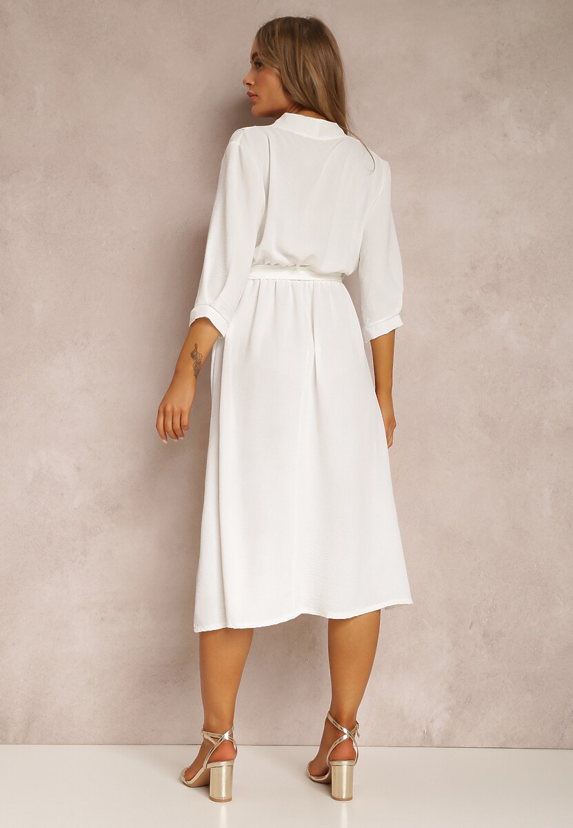 Biała Sukienka Canopis