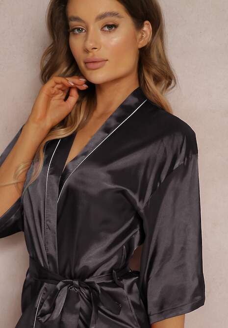 Czarny Szlafrok Pheneis