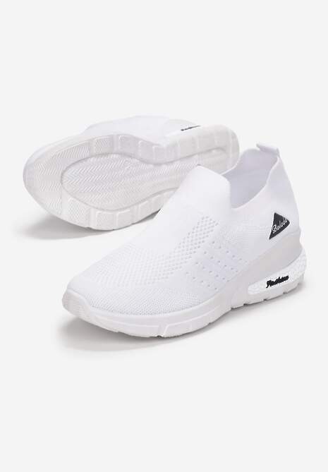 Białe Buty Sportowe Amathane