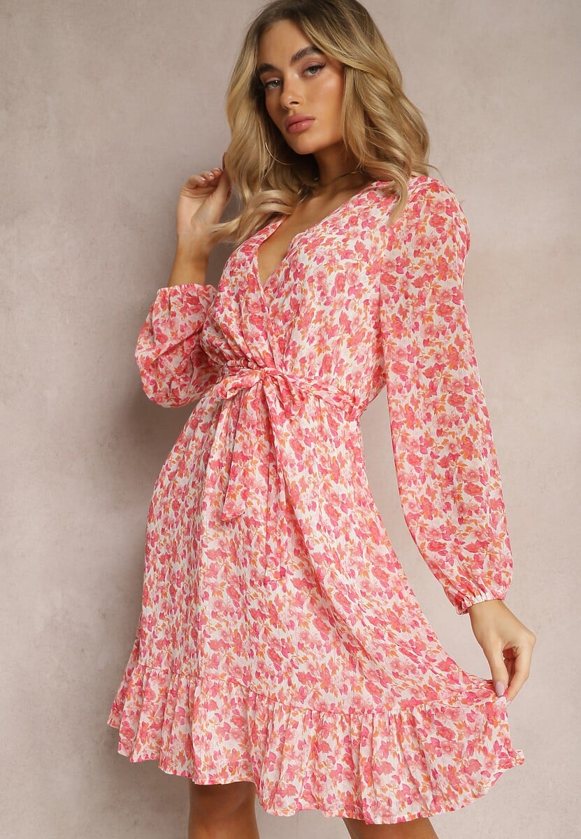 Różowa Sukienka Hellolea