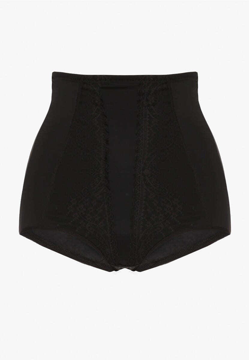Czarne Majtki Typu Modelujące Azanttia