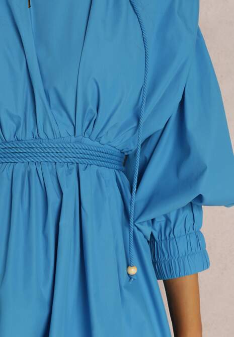 Niebieska Sukienka Appomene