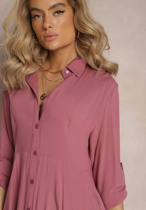 Ciemnofioletowa Sukienka Hillcrest